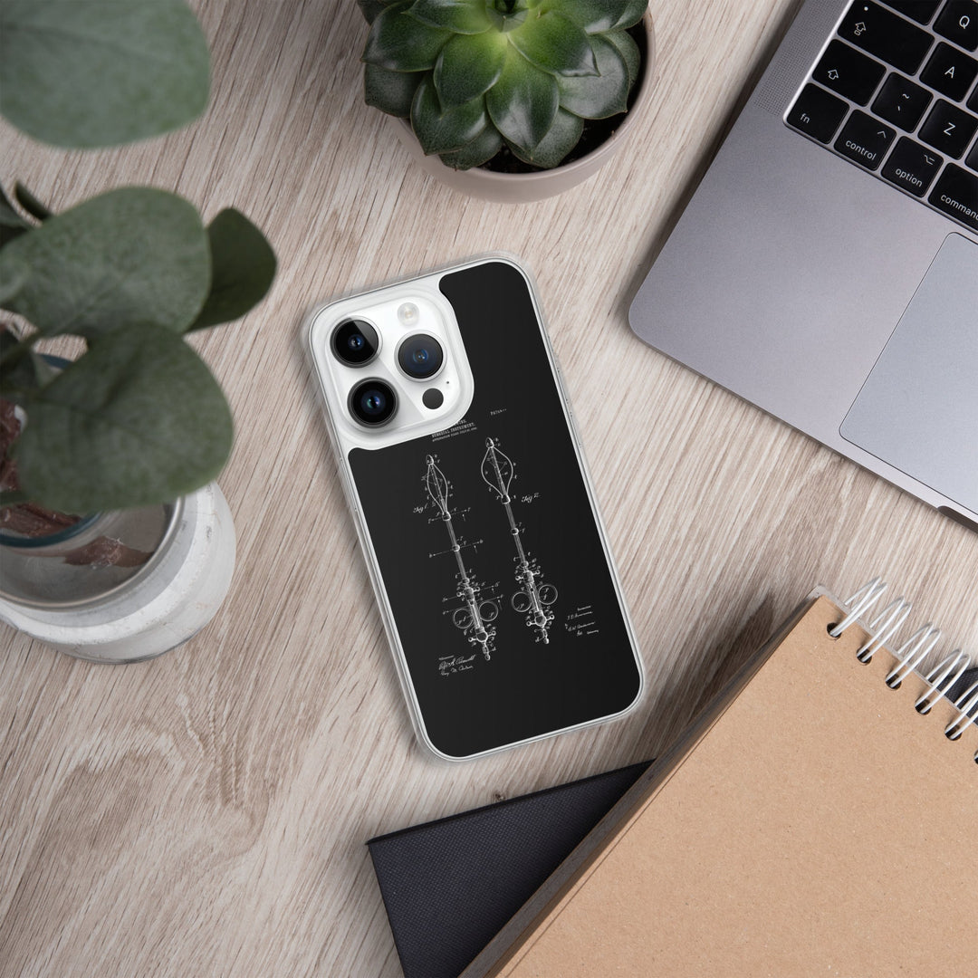 Surgical Instrument 1906 Vintage Patent Clear Case for iPhone® - MedTheories