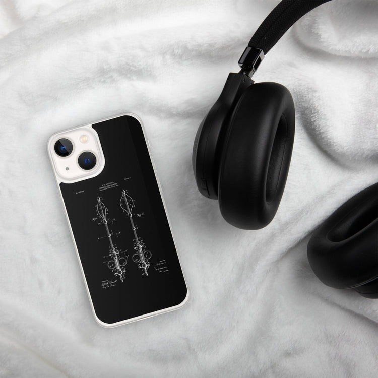 Surgical Instrument 1906 Vintage Patent Clear Case for iPhone® - MedTheories