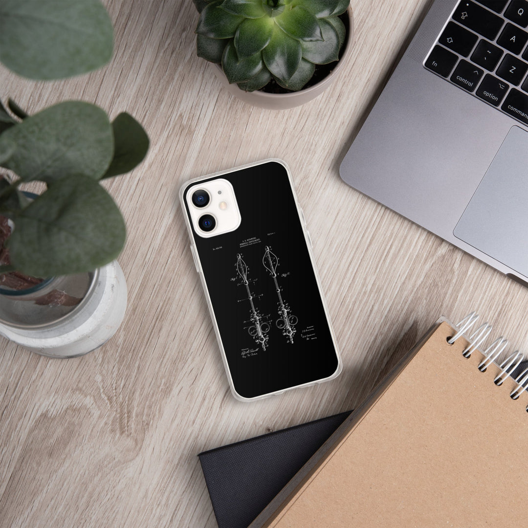 Surgical Instrument 1906 Vintage Patent Clear Case for iPhone® - MedTheories
