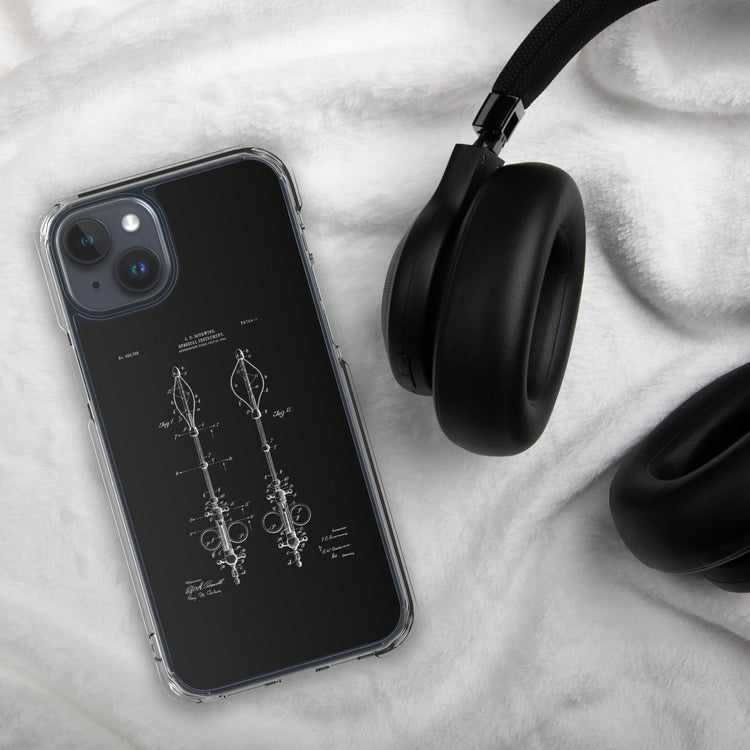Surgical Instrument 1906 Vintage Patent Clear Case for iPhone® - MedTheories