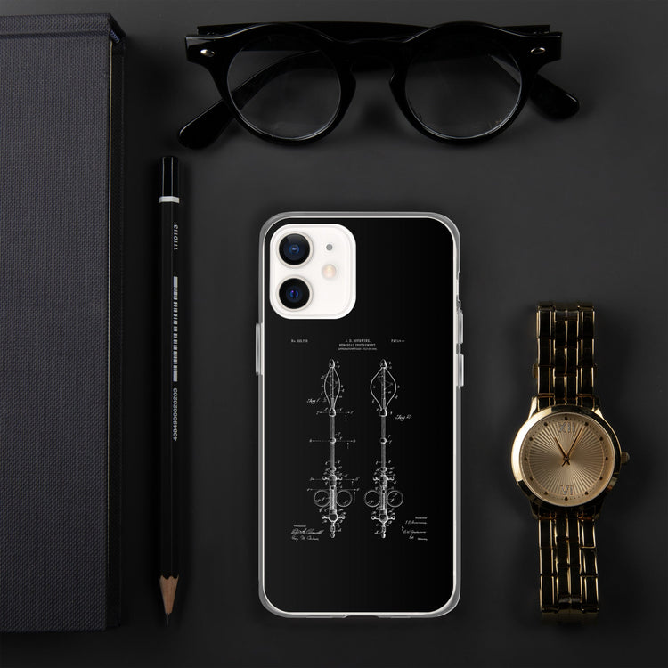 Surgical Instrument 1906 Vintage Patent Clear Case for iPhone® - MedTheories