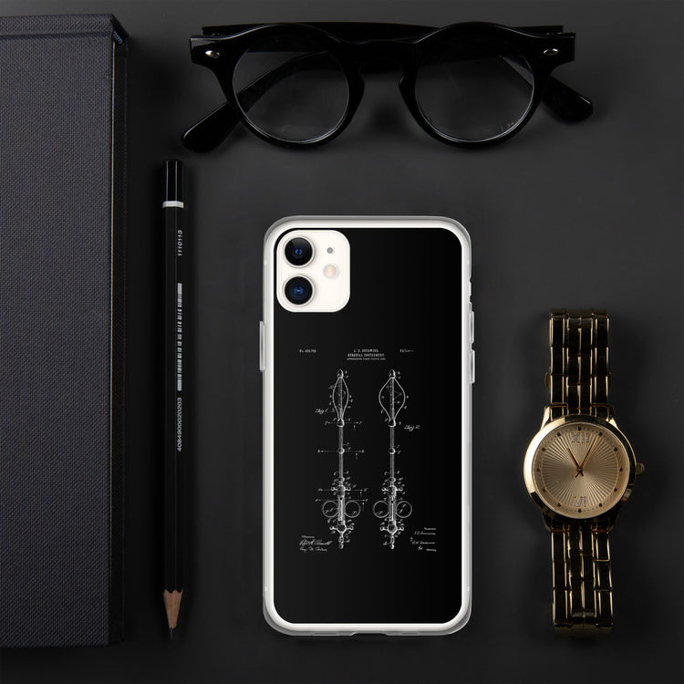 Surgical Instrument 1906 Vintage Patent Clear Case for iPhone® - MedTheories