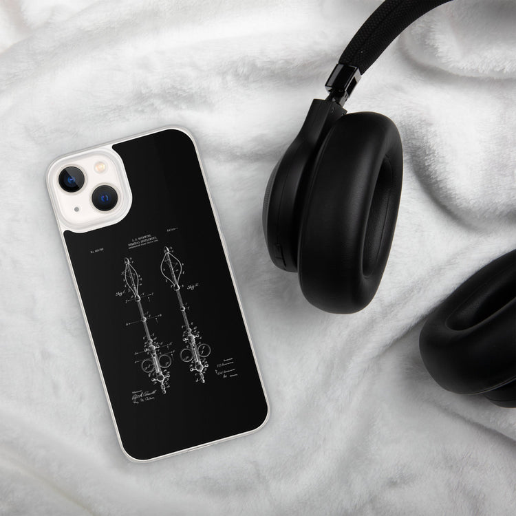 Surgical Instrument 1906 Vintage Patent Clear Case for iPhone® - MedTheories