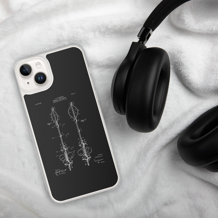 Surgical Instrument 1906 Vintage Patent Clear Case for iPhone® - MedTheories