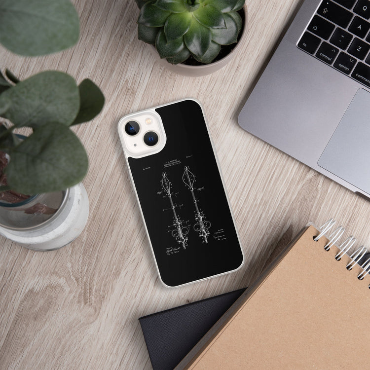 Surgical Instrument 1906 Vintage Patent Clear Case for iPhone® - MedTheories
