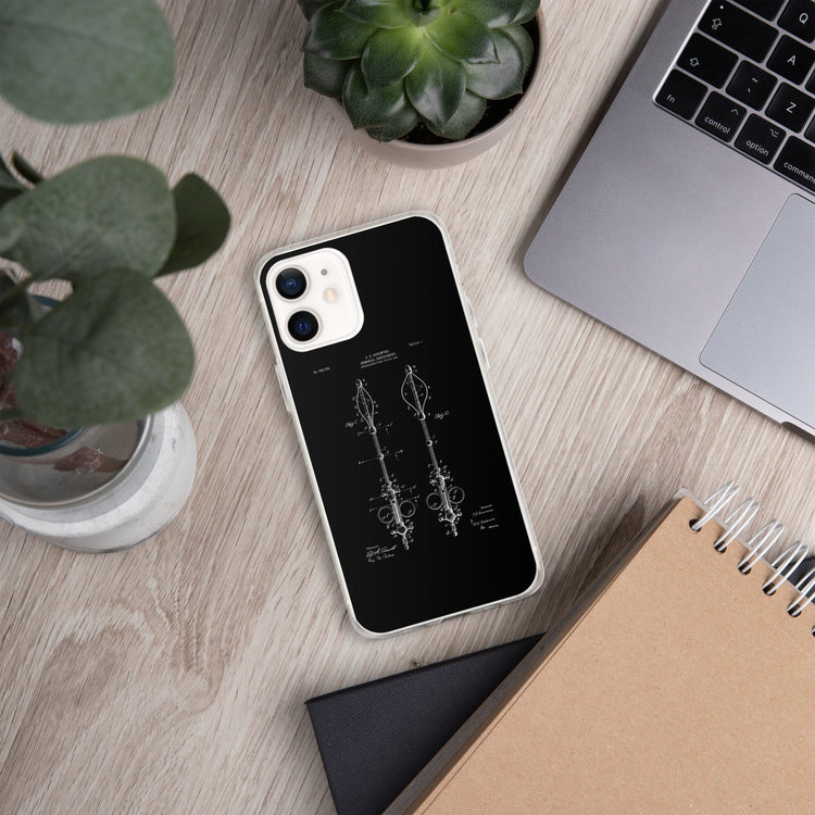 Surgical Instrument 1906 Vintage Patent Clear Case for iPhone® - MedTheories