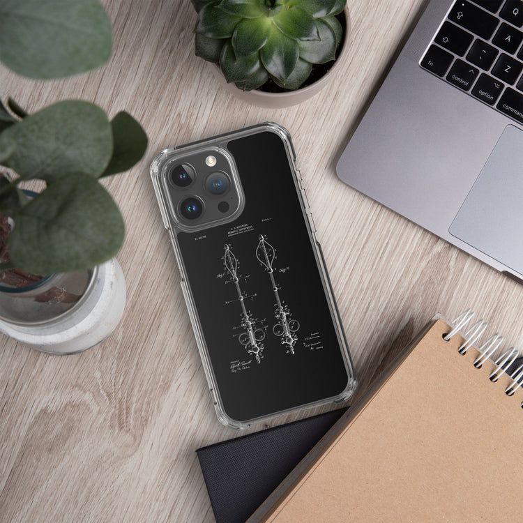 Surgical Instrument 1906 Vintage Patent Clear Case for iPhone® - MedTheories