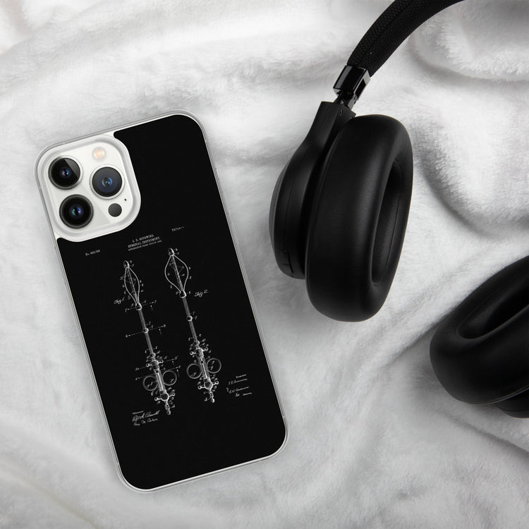Surgical Instrument 1906 Vintage Patent Clear Case for iPhone® - MedTheories