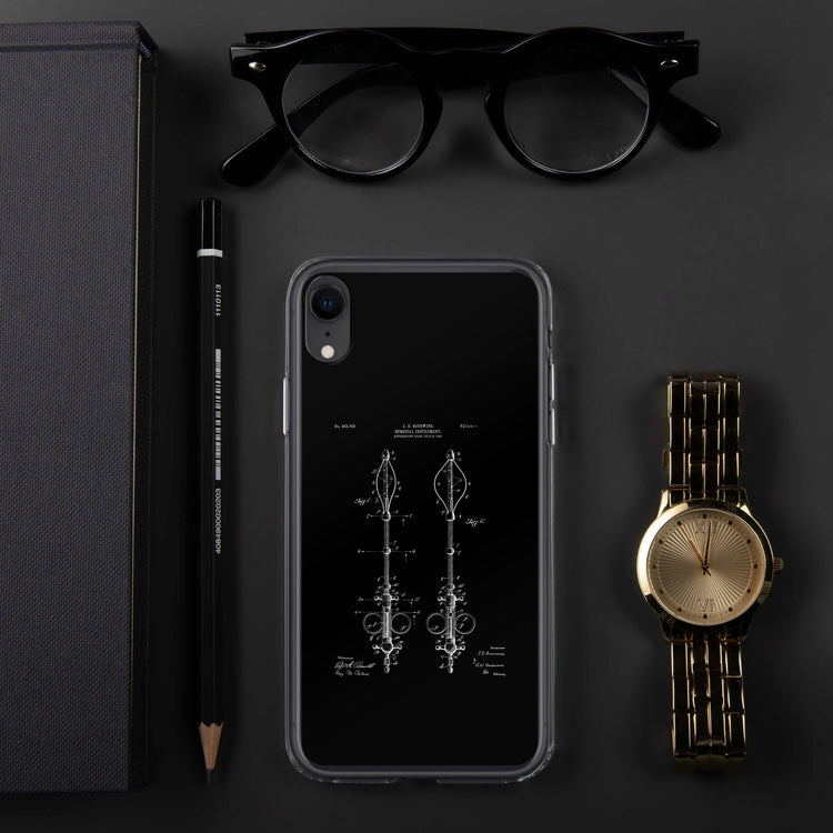 Surgical Instrument 1906 Vintage Patent Clear Case for iPhone® - MedTheories