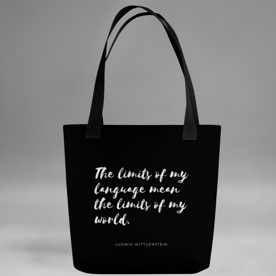 The Limits Of My Language Tote bag - MedTheories