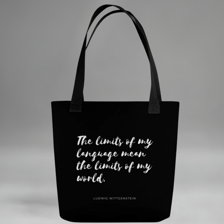 The Limits Of My Language Tote bag - MedTheories