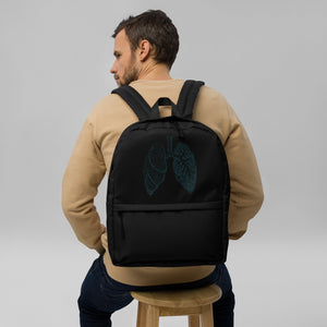 Transparent Green Lung Backpack - MedTheories