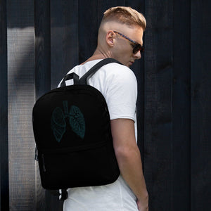 Transparent Green Lung Backpack - MedTheories