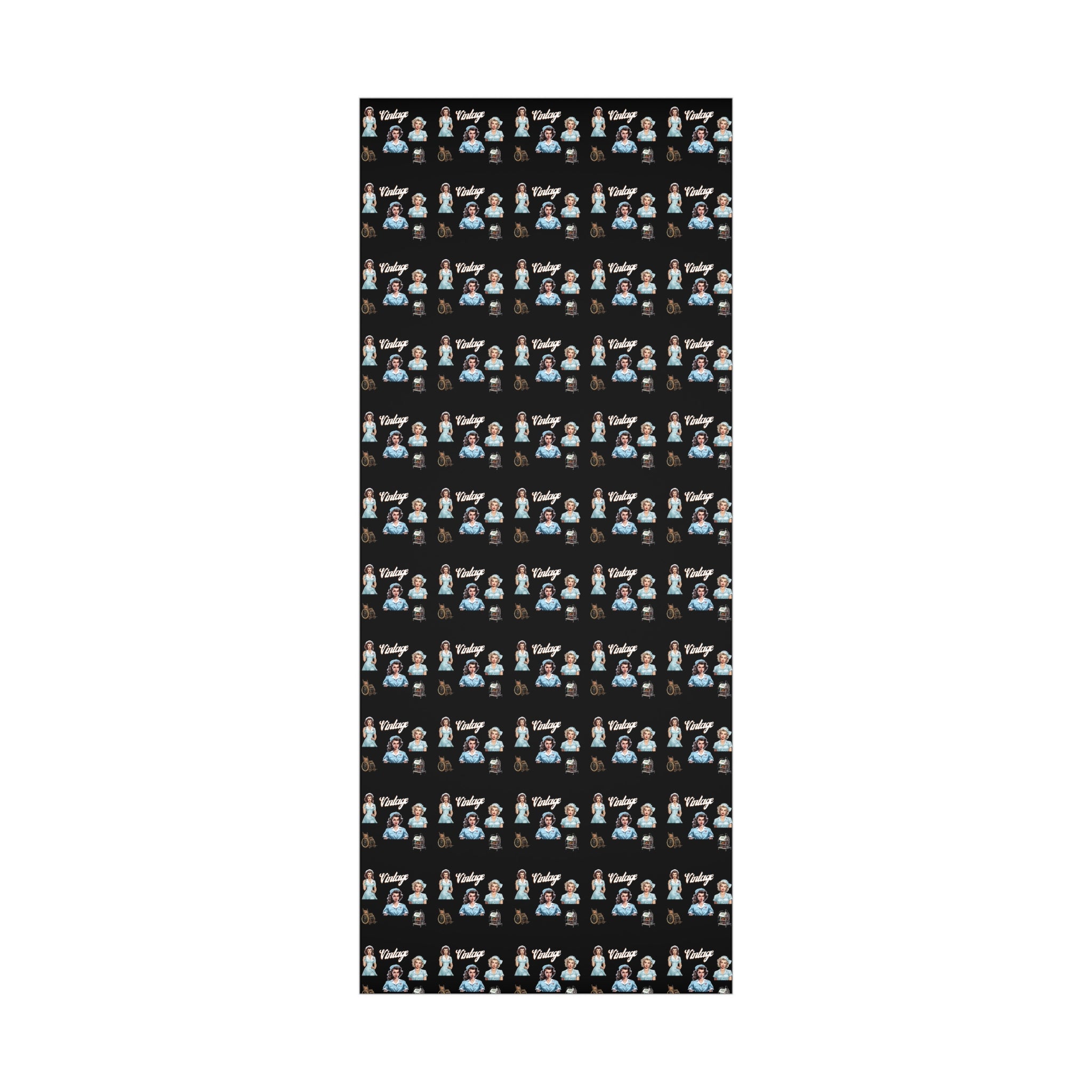 Vintage Nurse Gift Wrap Papers - MedTheories