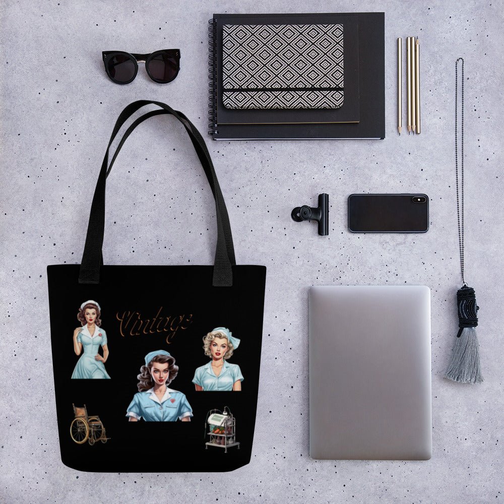 Vintage Nursing Tote bag - MedTheories