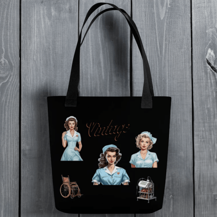 Vintage Nursing Tote bag - MedTheories