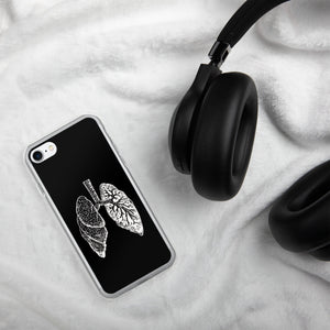 White Lung Clear Case for iPhone® - MedTheories