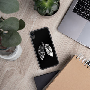 White Lung Clear Case for iPhone® - MedTheories