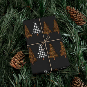 X-Mas Tree Gift Wrap Papers - MedTheories